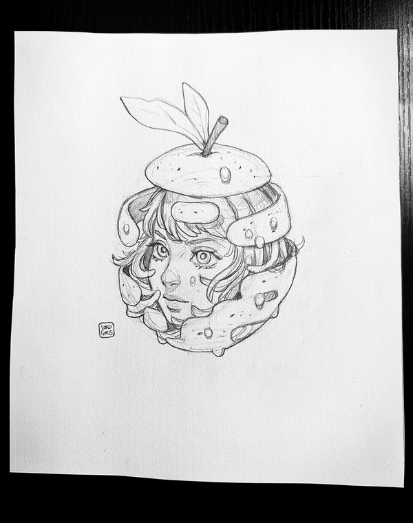 'Citrus Mind' Original Sketch