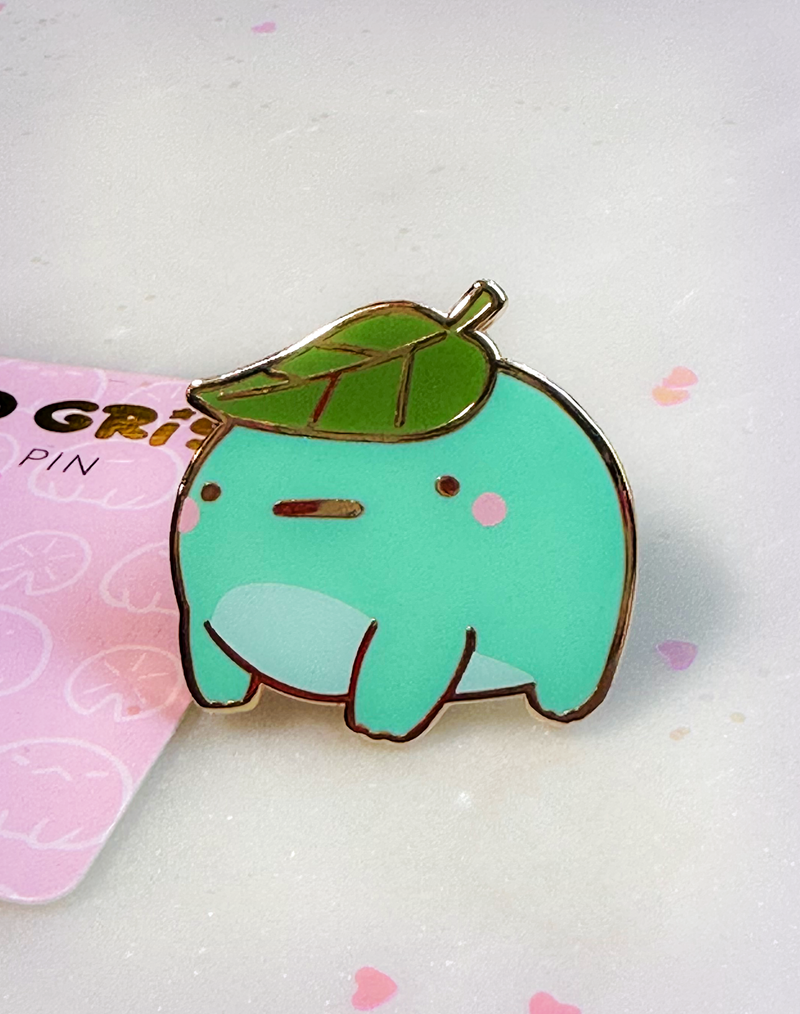 Leaf Frog Enamel Pin