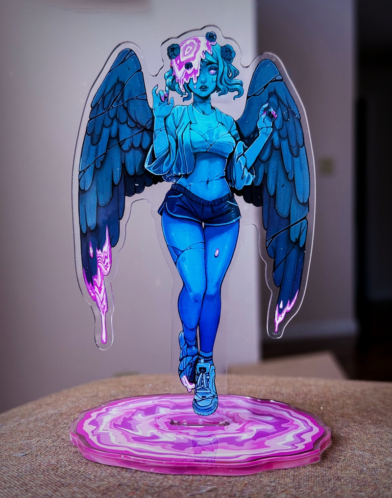 Concrete Angel Acrylic Standee