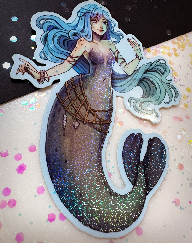 Selkie Pixie Dust 4.6" Sticker