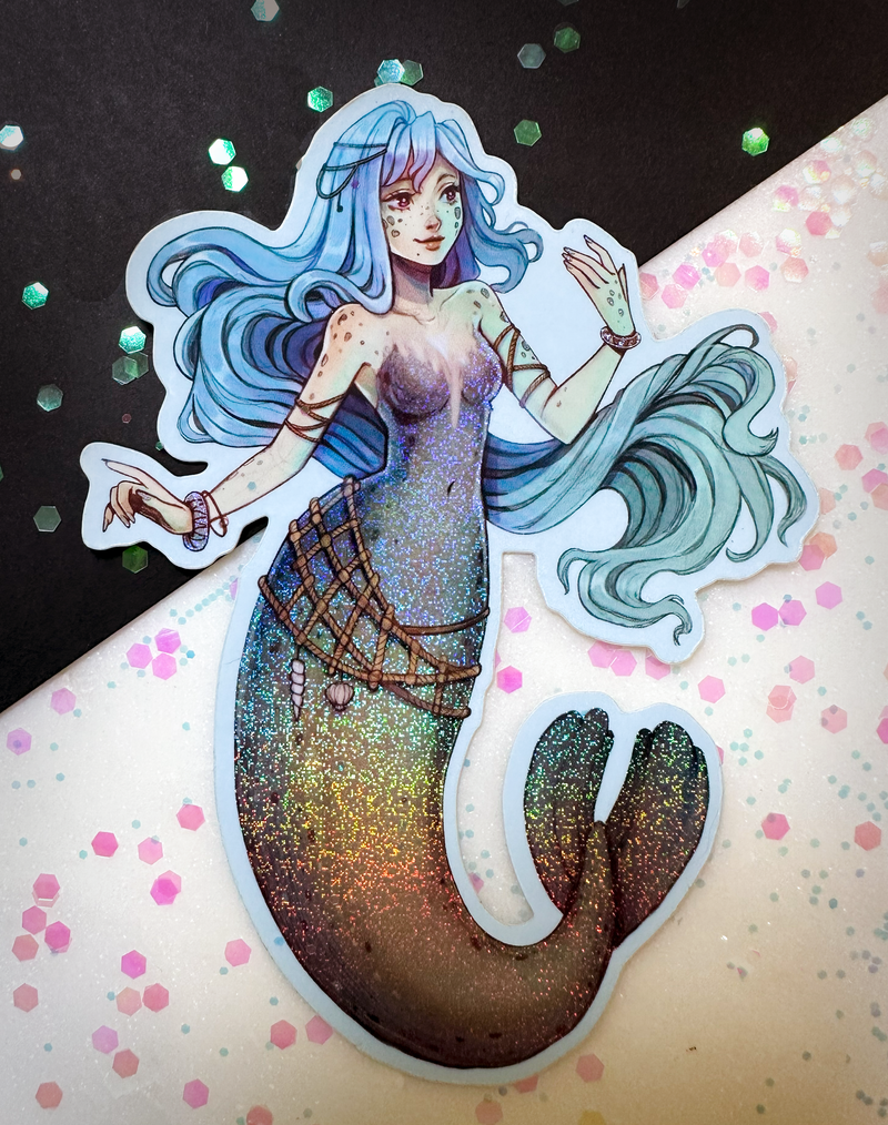 Selkie Pixie Dust 4.6" Sticker