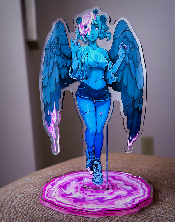 Concrete Angel Acrylic Standee