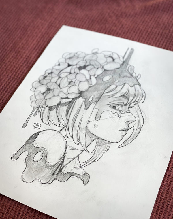 Bloom Original Sketch