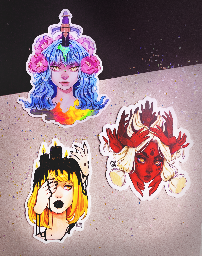 Peculiars Sticker Set